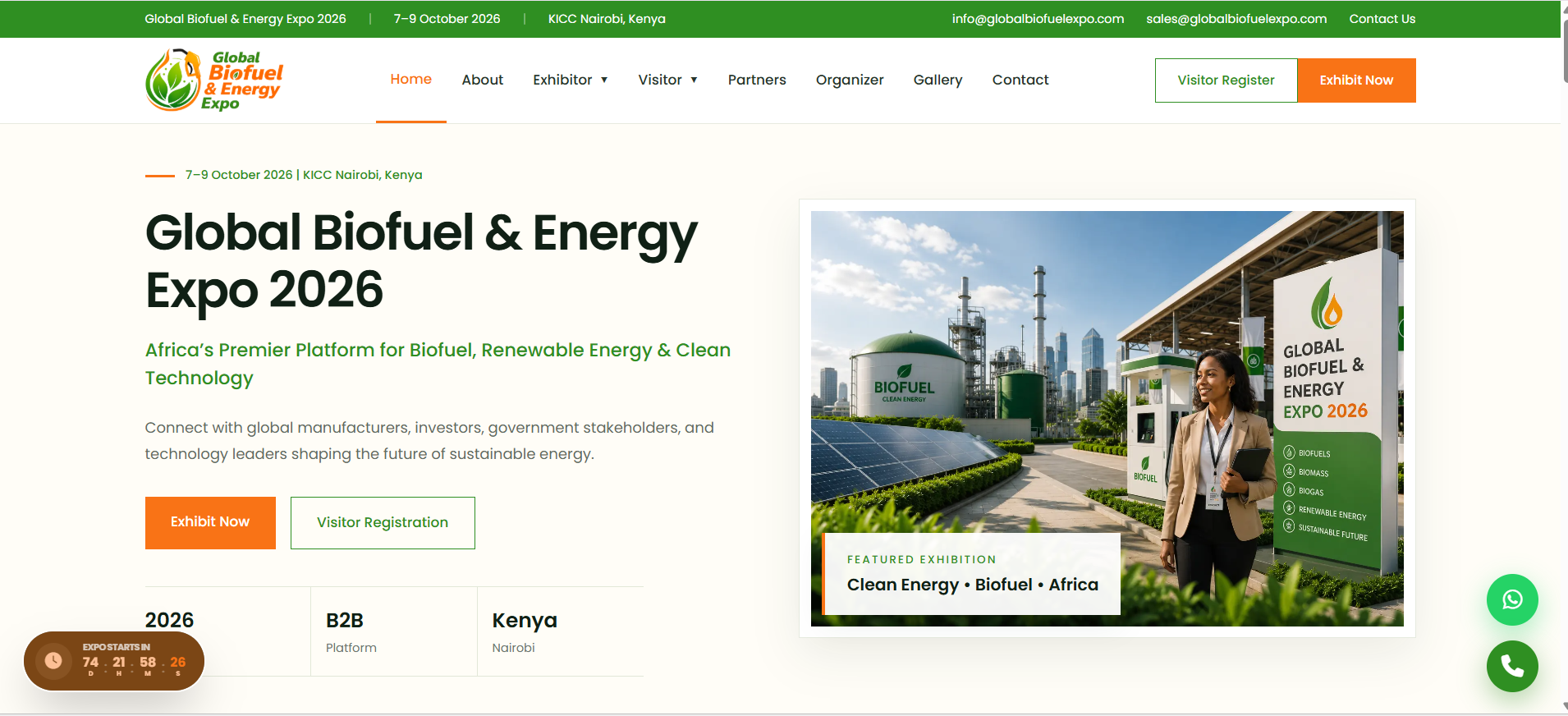 Global Biofuel & Energy Expo 2026